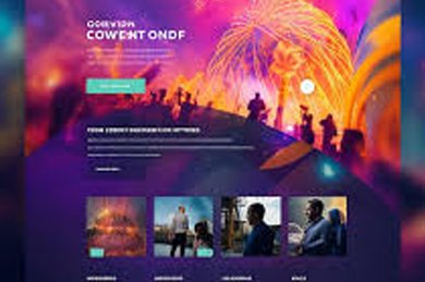 Custom Event Website